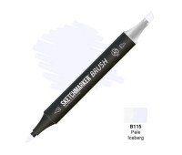 Маркер SketchMarker Brush B115 Pale Iceberg (Бледный айсберг) SMB-B115