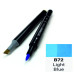 Маркер SketchMarker Brush B72 Light Blue (Голубой) SMB-B72
