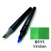 Маркер SketchMarker Brush G111 Viridian (Блакитно зелений) SMB-G111