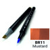 Маркер SketchMarker Brush BR11 Mustard (Гірчиця) SMB-BR11
