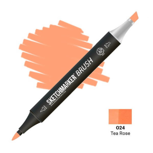 Маркер SketchMarker Brush O24 Tea Rose (Чайная Роза) SMB-O24