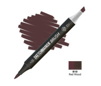 Маркер SketchMarker Brush R10 Red Wood (Красное дерево) SMB-R10