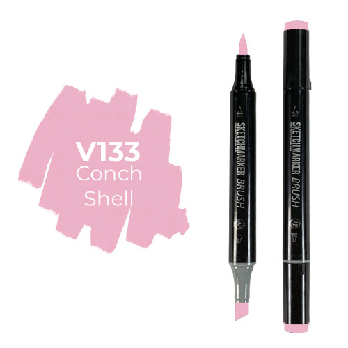 Маркер SketchMarker Brush V133 Ракушка, SMB-V133