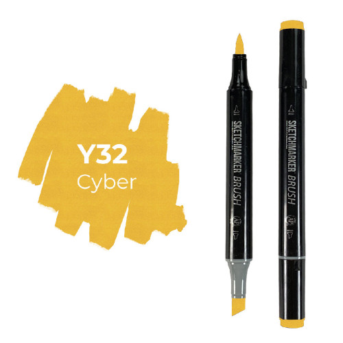 Маркер SketchMarker Brush Y32 Кибер, SMB-Y32