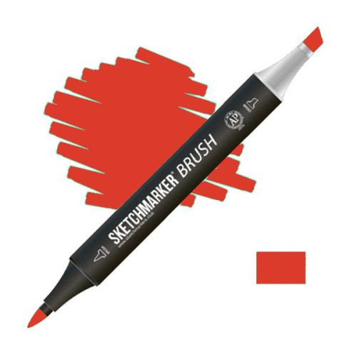 Маркер SketchMarker Brush O22 Червоний, SMB-O022