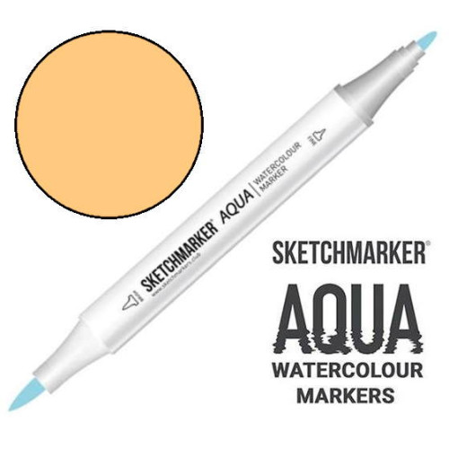Маркер акварельний SketchMarker Aqua Pro Червоно-жовтогарячий, SMA-ORRED