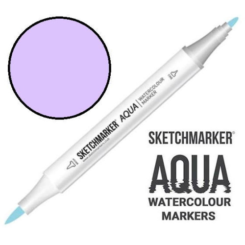 Маркер акварельний SketchMarker Aqua Pro Фіолетовий світлий, SMA-LVIOL