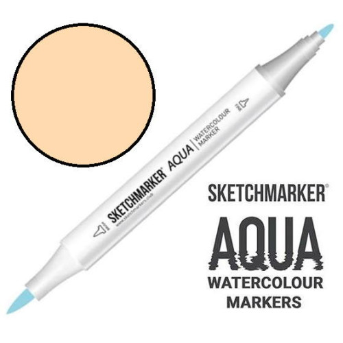 Маркер акварельный SketchMarker Aqua Pro Телесный, SMA-FLESH