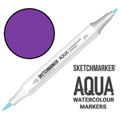 Маркер акварельный SketchMarker Aqua Pro Сливовый, SMA-PLUM