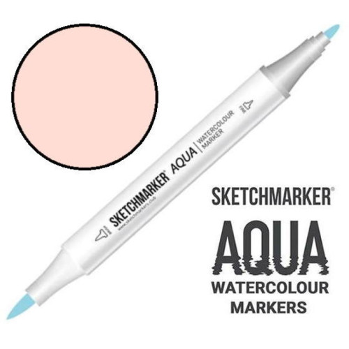 Маркер акварельный SketchMarker Aqua Pro пунцовый, SMA-BLUSH