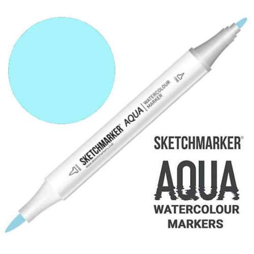 Маркер акварельный SketchMarker Aqua Pro Небесный, SMA-SKY