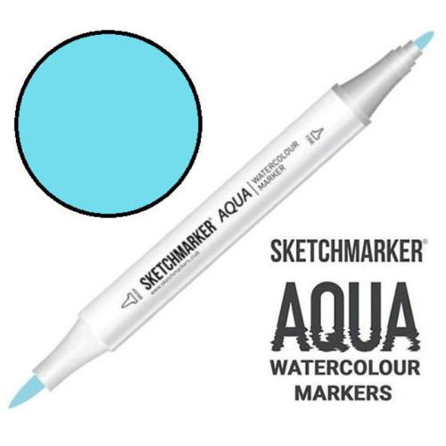 Маркер акварельный SketchMarker Aqua Pro Цвет морской волны, SMA-AQUA