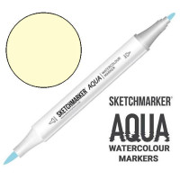 Маркер акварельний SketchMarker Aqua Pro Жовтий м'який, SMA-SYELL