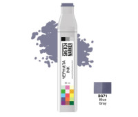 Чернила для маркеров SKETCHMARKER BG71 заправка 20 мл Синее-серый