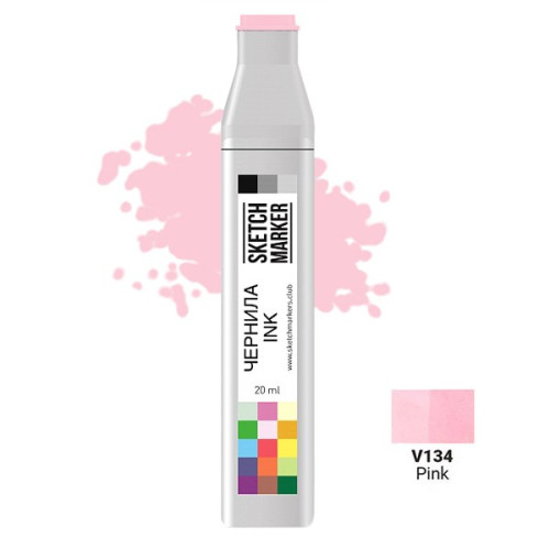 Чернила для маркеров SKETCHMARKER V134 заправка 20 мл Pink (Розовый)