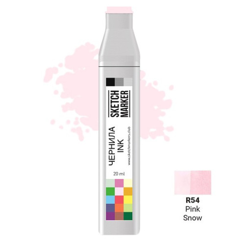 Чернила для маркеров SKETCHMARKER R54 заправка 20 мл Розовый снег
