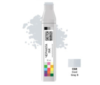 Чернила для маркеров SKETCHMARKER CG8 заправка 20 мл Cool Gray 8 (Прохладный серый 8)