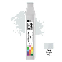 Чорнило для маркерів SKETCHMARKER SG8 заправка 20 мл Простий сірий 8 (Simple Gray 8)