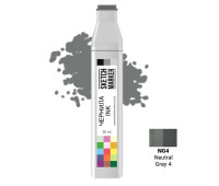 Чернила для маркеров SKETCHMARKER NG4 заправка 20 мл Neutral Gray 4 (Нейтральный серый 4)
