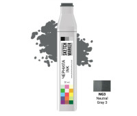 Чернила для маркеров SKETCHMARKER NG3 заправка 20 мл Neutral Gray 3 (Нейтральный серый 3)
