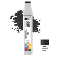 Чернила для маркеров SKETCHMARKER NG1 заправка 20 мл Нейтральный серый 1