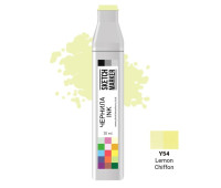 Чернила для маркеров SKETCHMARKER Y54 заправка 20 мл Лимонный шифон