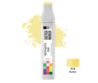 Чернила для маркеров SKETCHMARKER Y14 заправка 20 мл Butter (Масло)