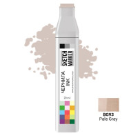 Чернила для маркеров SKETCHMARKER BG93 заправка 20 мл Pale Gray (Бледный серый)