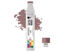 Чернила для маркеров SKETCHMARKER BR42 заправка 20 мл Umber (Умбра)