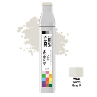 Чернила для маркеров SKETCHMARKER WG8 заправка 20 мл Теплый серый 8