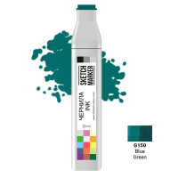 Чернила для маркеров SKETCHMARKER G150 Blue Green (Синевато-зеленый) 20 мл