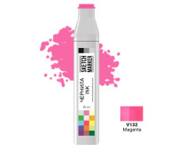 Чорнило для маркерів SKETCHMARKER V132 Magenta (Пурпурний) 20 мл