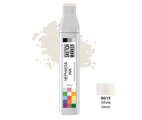 Чорнило для маркерів SKETCHMARKER BG15 White Sand (Білий пісок) 20 мл