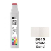 Чорнило для маркерів SKETCHMARKER BG15 White Sand (Білий пісок) 20 мл
