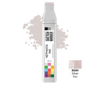 Чернила для маркера SKETCHMARKER BG84 заправка 20 мл Silver Fox (Черно-бурая лисица) SI-BG84