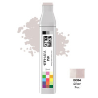 Чернила для маркера SKETCHMARKER BG84 заправка 20 мл Silver Fox (Черно-бурая лисица) SI-BG84