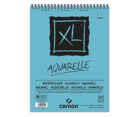 Альбом для акварелі Canson на спіралі XL Watercolour 300гр, A4, 30 аркушів 0039-170