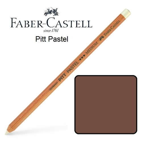 Пастельний олівець Faber-Castell PITT колір сепія темна ( Dark Sepia ) № 175, 112275