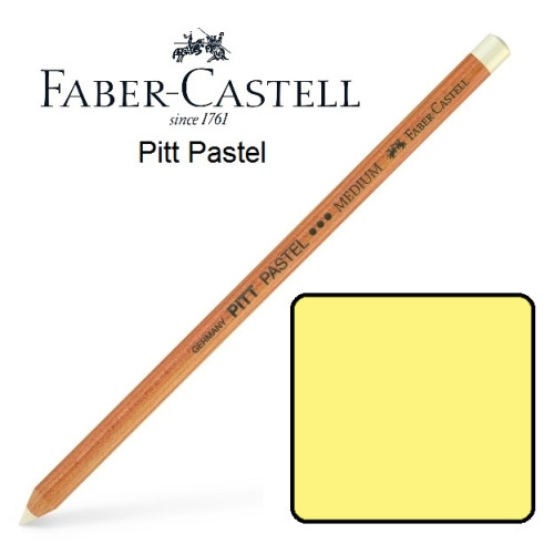 Карандаш пастельный Faber-Castell PITT светло-желтый хром (light chrome yellow) № 106 , 112206