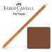 Карандаш пастельный Faber-Castell PITT коричневый Ван Дейк  pastel Van Dyck brown) № 176, 112276