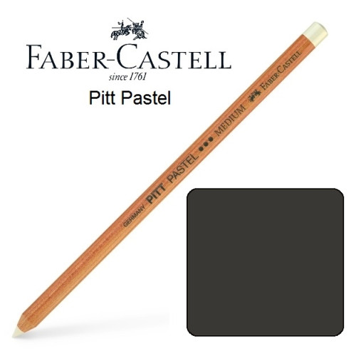 Карандаш пастельный Faber-Castell PITT серая Пейна  pastel Payne's gray) № 181, 112281