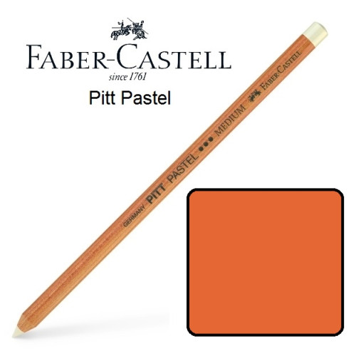 Пастельний олівець Faber-Castell PITT червоний Помпеї pastel Pompeian red) № 191, 112291