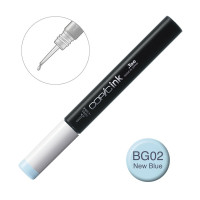 Чорнило Copic BG-02 New blue (Морський блакитний) 12 мл