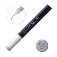 Чернила Copic C-4 Cool gray (Холодный серый) 12 мл