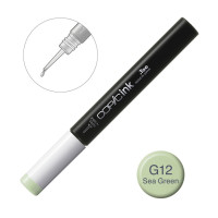 Чернила Copic G-12 Sea green (Морской зеленый) 12 мл