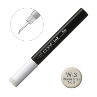 Чорнило Copic W-3 Warm gray (Теплий сірий) 12 мл