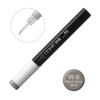 Чорнило Copic W-6 Warm gray (Теплий сірий) 12 мл