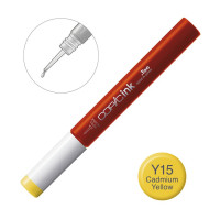 Чернила Copic Y-15 Yellow (Желтый) 12 мл
