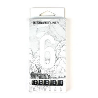 Лайнери набір Sketchmarker Liner 6 set (0.05, 0.1, 0.2, 0.3, 0.5, 0.7 mm) - SML-6SET
