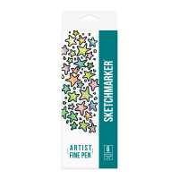 Набір Лайнерів SketchMarker ARTIST Fine Pen Fluorescent, 6 кол AFP-6FL